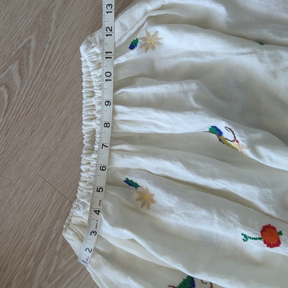 Farm Rio Embroidered midi/maxi skirt - Picture 7 of 12